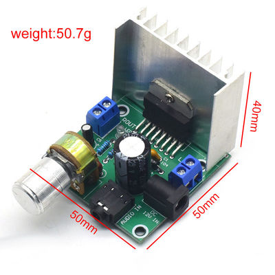 CA-7297 Digitales Verstärkermodul 2*15W Doppelkanalteile DIY-Kit Audioverstärker Board TDA7297