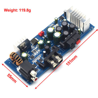 CA-3116A Digitale Subwoofer-Verstärkerplatine mit TPA3116-Chip, 2 x 50 W, 8–24 V, Verstärkermodul