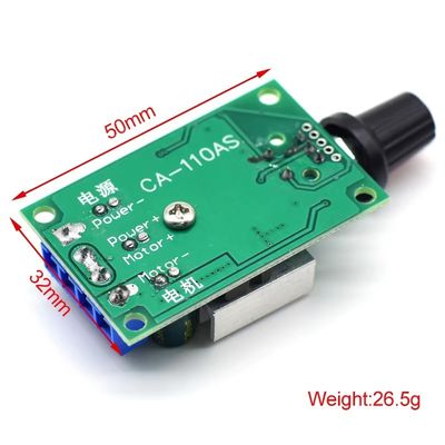 CA-110AS 12V/24V 10A PWM Gleichspannungsmotor-Geschwindigkeitsregelung Governor Schrittlos LED Dimmer Leistungsregler Spannungsregler Modul