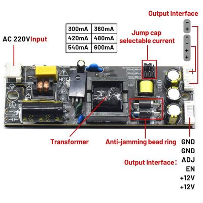 CA-132C Neues Original-LCD-LED-Laufwerk mit eingebauter Konstantenstromsteuerung