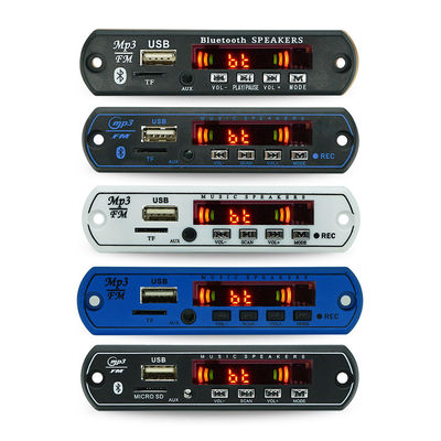FM-Radio Funktion MP3 BT Decoder Board Verlustlose Audio-Lesung FM Ordner-Player Decoder
