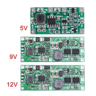 Gleichspannung 5V 9V 12V Lademodule für Lithiumbatterien 18650
