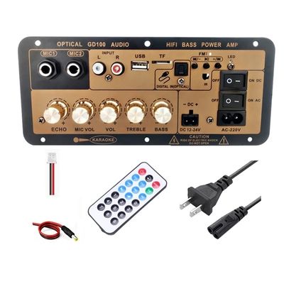 100 Watt BT Mono Verstärker Board mit 2,0-Kanälen für Heim- und Autoaudio