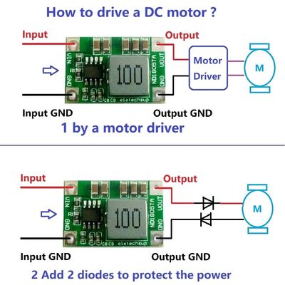 Standardaufbauart DC-DC-Wandler-Board für Spannungsregelung von 4,5V-18V bis 3V-6V