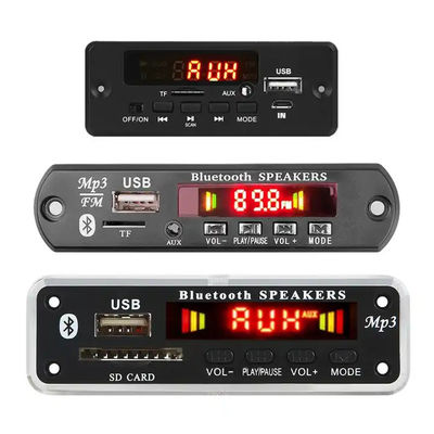 Bluetooth 5.0 MP3 Decoder Board mit 100W Leistung und Multi-Format-Unterstützung für USB TF FM AUX