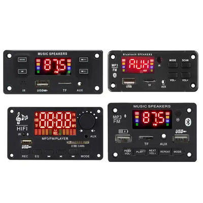 Bluetooth 5.0 MP3 Decoder Board mit 100W Leistung und Multi-Format-Unterstützung für USB TF FM AUX