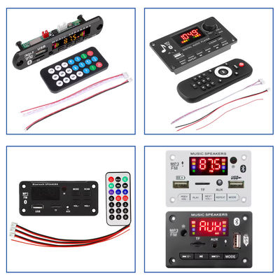 Bluetooth 5.0 MP3 Decoder Board mit 100W Leistung und Multi-Format-Unterstützung für USB TF FM AUX
