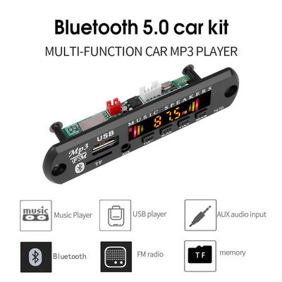 Erweitern Sie Ihr Auto Audio mit Bluetooth 5.0 MP3 Decoder Board mit Farbbildschirm und Fernbedienung
