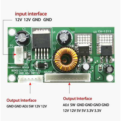 Creatall CA 1215 LCD-Reparaturwerkzeug Step Down DC-DC LED TV Spannungsschalter Wandler Board LED-Stromversorgung