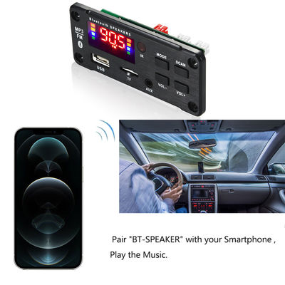 50W Bluetooth 5.0 Auto-Audio-Verstärker Modul mit USB TF FM Radio und 5.0 Kanäle