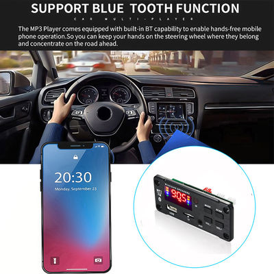 50W Bluetooth 5.0 Auto-Audio-Verstärker Modul mit USB TF FM Radio und 5.0 Kanäle