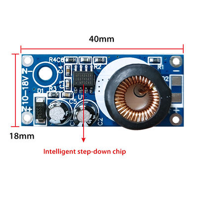 Gleichspannungskonverter Stepp-Down-Spannung PCB-Leiterplatte 10-18V Stromversorgungsmodul ICs