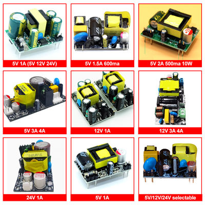 200V bis 5V/9V/12V 500mA/700mA/800mA/300mA/1A Isolierter Schalter Stromversorgungsmodul AC-DC Steigerung