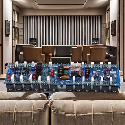Hochleistungs 2-Kanal 2x1000w 24 Tube 5200 1943 professionelle Verstärkerplatte für die Bühne