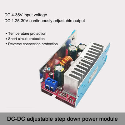 160W 8A Gleichstrom Gleichstrom Steppenabwärts Buck-Wandler 4V-32V auf 1.2V-30V Verstellbares Stromversorgungsmodul Board Mount für Fahrzeuge
