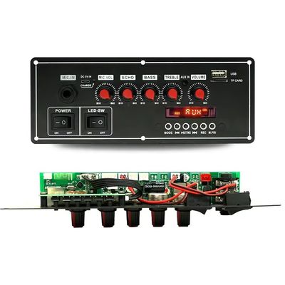 Funktion der Sprachrecorder 2x20W 7.4V drahtloses Mikrofon Trolley Lautsprecher Sound Bt Decoder Verstärker Board
