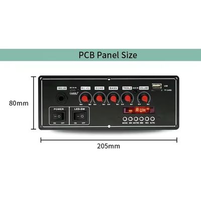 Funktion der Sprachrecorder 2x20W 7.4V drahtloses Mikrofon Trolley Lautsprecher Sound Bt Decoder Verstärker Board