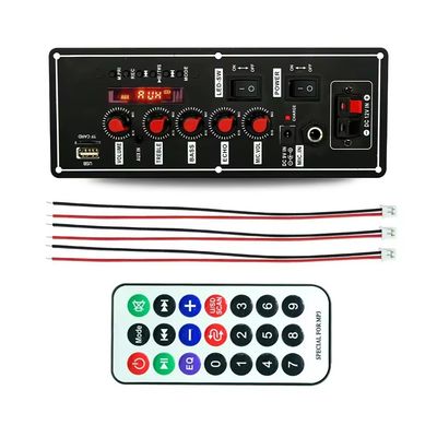 Wireless Wired Microphone Trolley Lautsprecher mit FM-Radio und Bt Decoder Verstärker Board