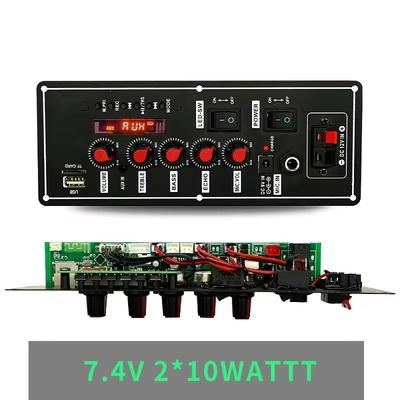 Wireless Wired Microphone Trolley Lautsprecher mit FM-Radio und Bt Decoder Verstärker Board