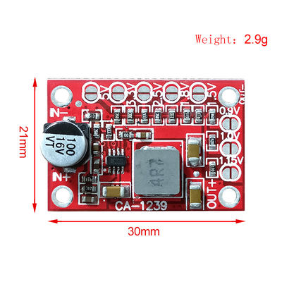 Step Down Power Module CA-1239 Verstellbarer Buck-Wandler 5-15V Eingang 1,25V/1,5V/1,8V/2,5V/3,3V/5V Ausgang