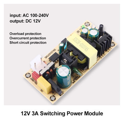 AC/DC-Umrichterplattenmontage 12V3A/24V1.5A Stromversorgungsmodul zur Standardmontage