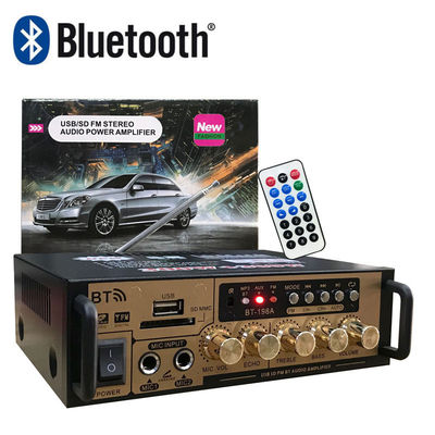 Home Audio Verstärker Mini 12V Verlustfreies U-Disk-Radio mit 2 Kanälen 2.0 und BT-Board