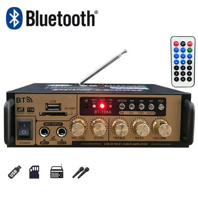 Home Audio Verstärker Mini 12V Verlustfreies U-Disk-Radio mit 2 Kanälen 2.0 und BT-Board
