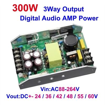 300 Watt Dual DC 24/36/48V 12V1A Stromversorgung für TPA3255 TPA3221 TPA3116 Audioverstärker
