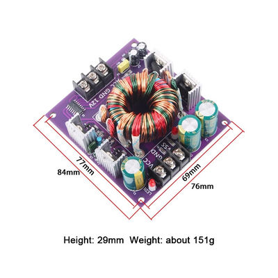 12V Eingangsspannung Industrieller Gleichspannungs-Gleichspannungswandler mit Dual Power Board Mount Verstärker