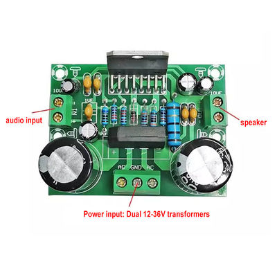 100W Mono Amplifier Board mit Dual AC12-32V Stromversorgung für 2 Kanäle