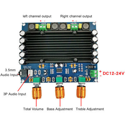 2 Kanäle 150W professioneller Verstärker TPA3116D2 Digital Audio Board für Hochleistungs-Sound-Systeme