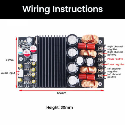 TPA3255 Audiophile 300W Bi-Channel Stereomodule Digitale Verstärker für professionelles Audio