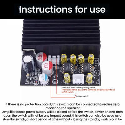 TPA3255 Audiophile 300W Bi-Channel Stereomodule Digitale Verstärker für professionelles Audio