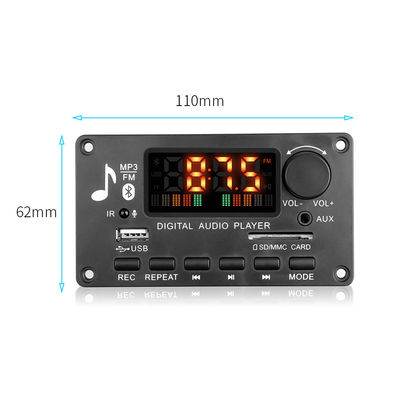 High Power 2x40W BLUETOOTH Modul Autoverstärker Motherboard mit APE Audio Format Unterstützung und 20+ Stunden Akkulaufzeit
