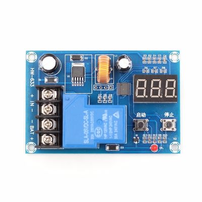 XH-M604 Batterieladungsteuerungsmodul Digitales Display Vollleistung ausgeschaltet Schutzschalter Strom-ICs