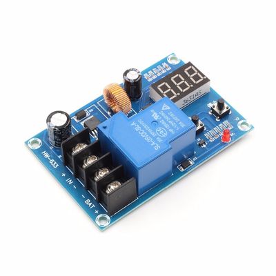 XH-M604 Batterieladungsteuerungsmodul Digitales Display Vollleistung ausgeschaltet Schutzschalter Strom-ICs