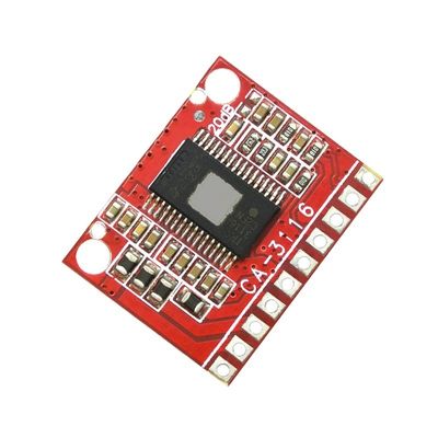 50 Watt Dual Channel TPA3116D2 Leistungsverstärker Modul mit DC 4.5V ~ 24V und kein POP-Rauschen für Audio Stereo Board