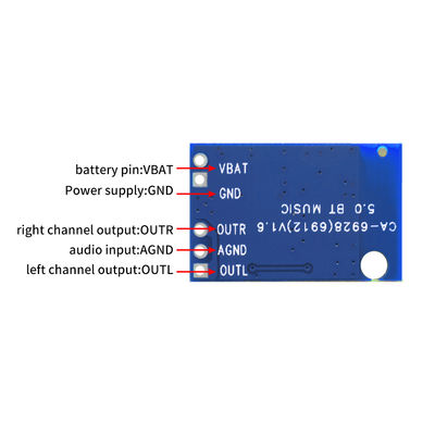 CA-6928 5V Bluetooth 5.1 Sound Dual Digital Power Amplifier Board mit Audio Modul