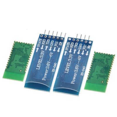 Wireless Bluetooth Module HC-05 HC-06 HF-Empfänger mit 2.4G Frequenz 3.3V TTL-Niveau und 10 Meter Reichweite UART Converter