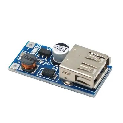 Einzelzellbatterie Stepp-up-Stromversorgungsmodul 5V 600MA Ladegerät DC-DC-Boost-Wandler