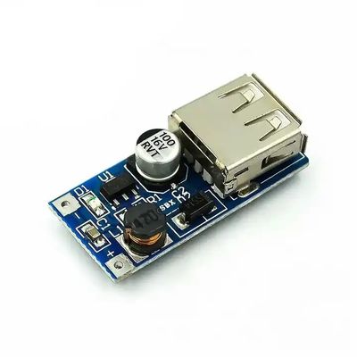 Einzelzellbatterie Stepp-up-Stromversorgungsmodul 5V 600MA Ladegerät DC-DC-Boost-Wandler