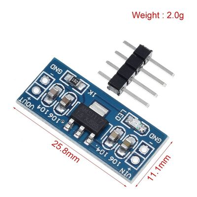 AMS1117 3,3-V-Modul-IC für Stromversorgungsanwendungen von 1,5 V, 1,8 V, 2,5 V und 3,3 V