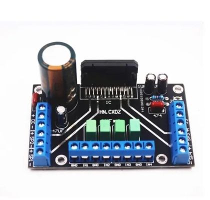 Leistungsstarke BTL-Audioverstärkerplatine DC 12V TDA7388 Vierkanal 4 x 41W für PC und Auto