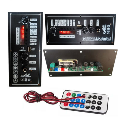 10W 20W Leistung Bluetooth-kompatibel Wiederaufladbare Lithium-Batterie Verstärker Board mit MP3-Player und Mikrofon