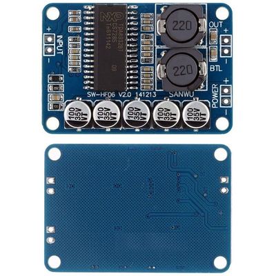 35 Watt Digitale Leistungsverstärker Modul TDA8932 Blaue Audiokartei für Betriebsspannung DC 10-30V