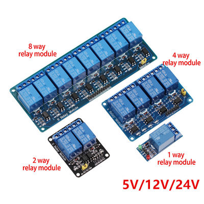 Hoch- und Niedrigstands-Trigger 5V/12V/24V Schild für Arduino 1 2 4 6 8 Kanal-Relaismodul