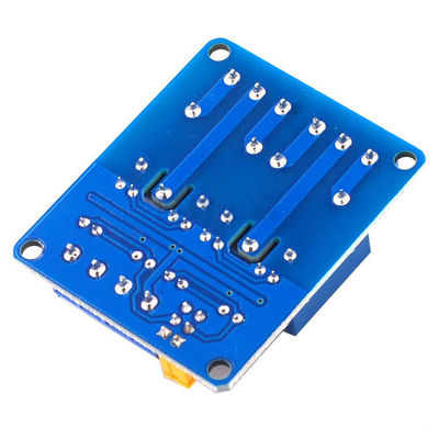 2 Kanal-Reley-Modul mit Doppeloptokopler-Isolation 3.3V 5V 12V 24V Stromversorgungsmodul