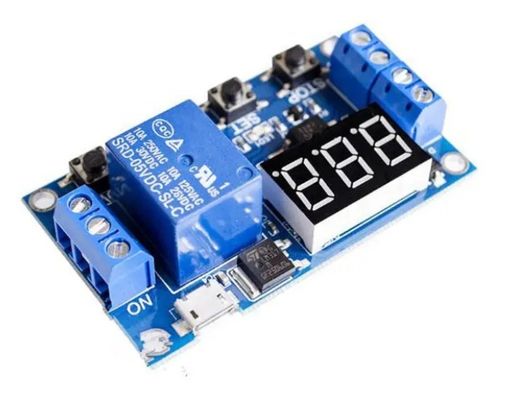 Versiegelte 12V digitale LED-Anzeige Timer On/Off Relay Switch Board für die PCB-Herstellung