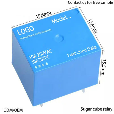 PCB Mini Elektromagnetische Relais T73 Leistung 10A 10amp 1 Co Dc 5V 12V 24 24V 24vdc 4 Pin 5Pines 5 Pines