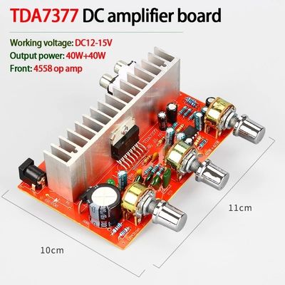 TDA7377 40W*2 DC12V-Stereo-Verstärkermodul für elektronische Projekte